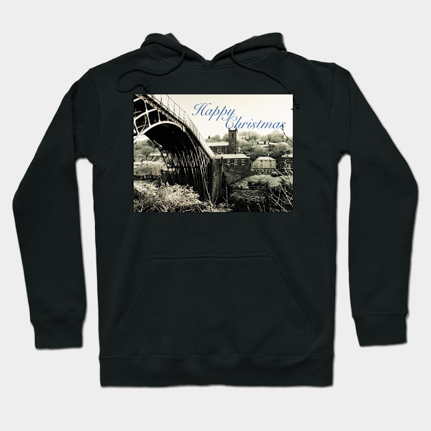 A HAPPY CHRITMAS IRONBRIDGE VILLAGE Spring Snow Hoodie by jalfc46